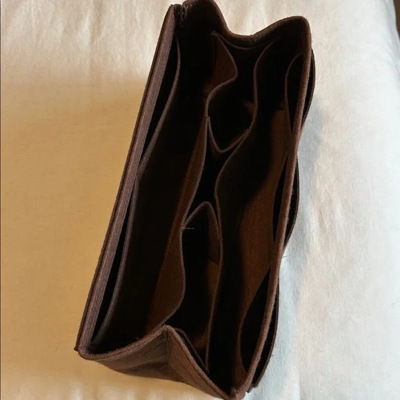 Brown Tote Bag Organizer Insert - Picture 2 of 6